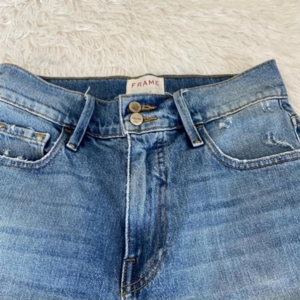 FRAME heritage le sylvie slender straight denim jeans size 26 - Picture 8 of 8